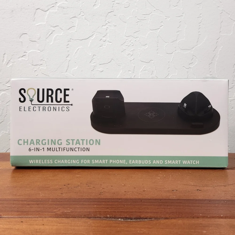 SOURCE ELECTRONICS || Black Charging Station